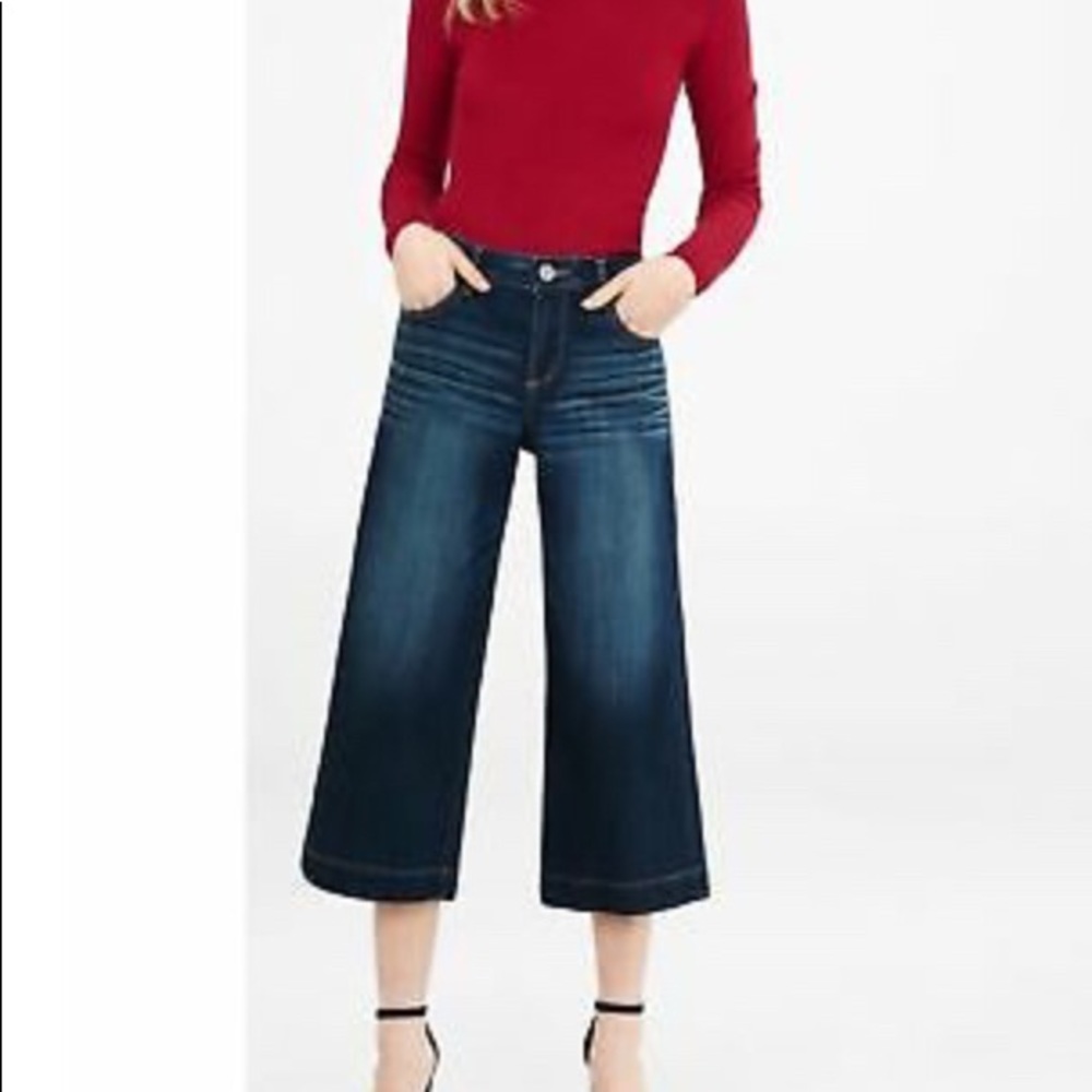 Express wide leg Jeans. Size 6. NWT